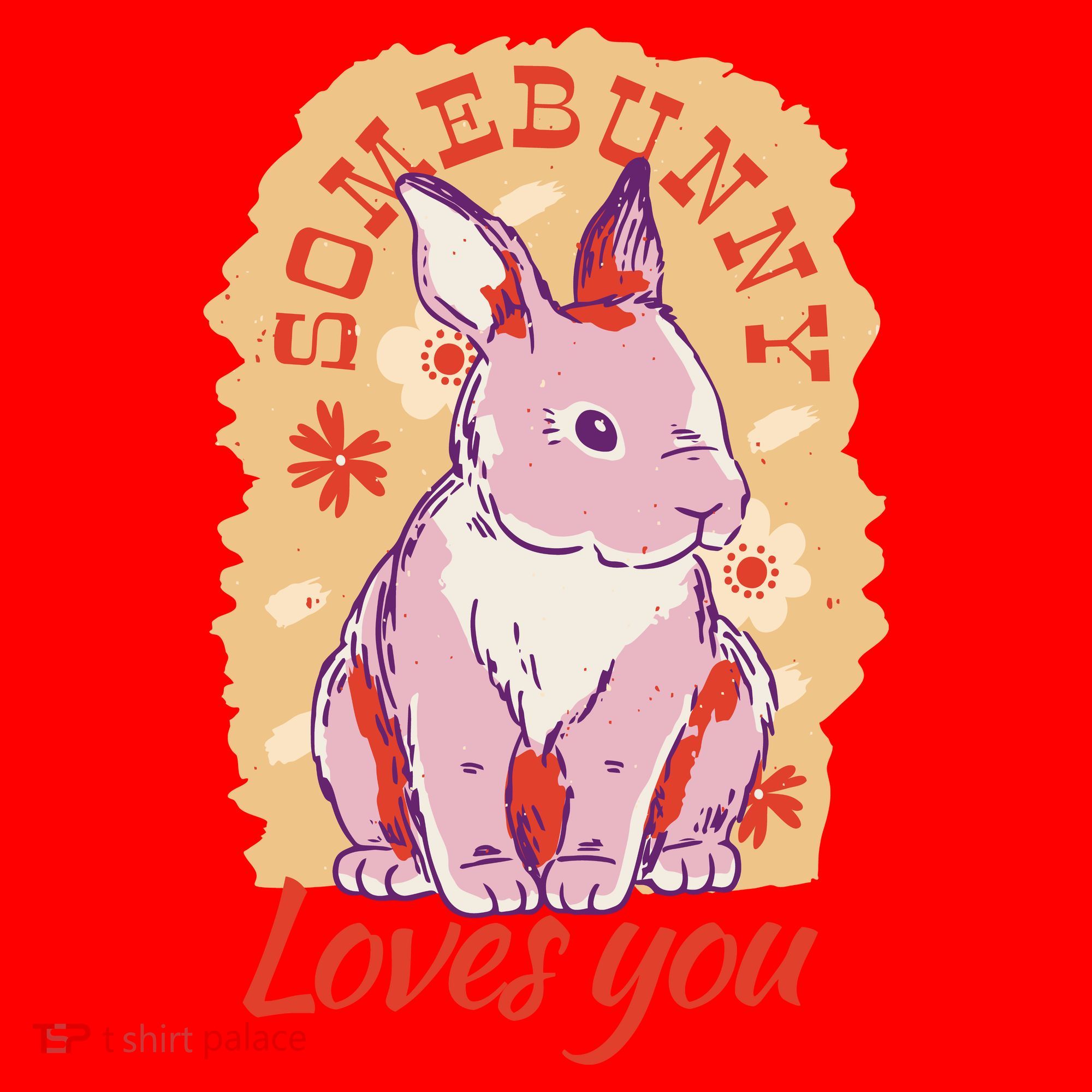 Some Bunny Loves You Cute Santa Hat