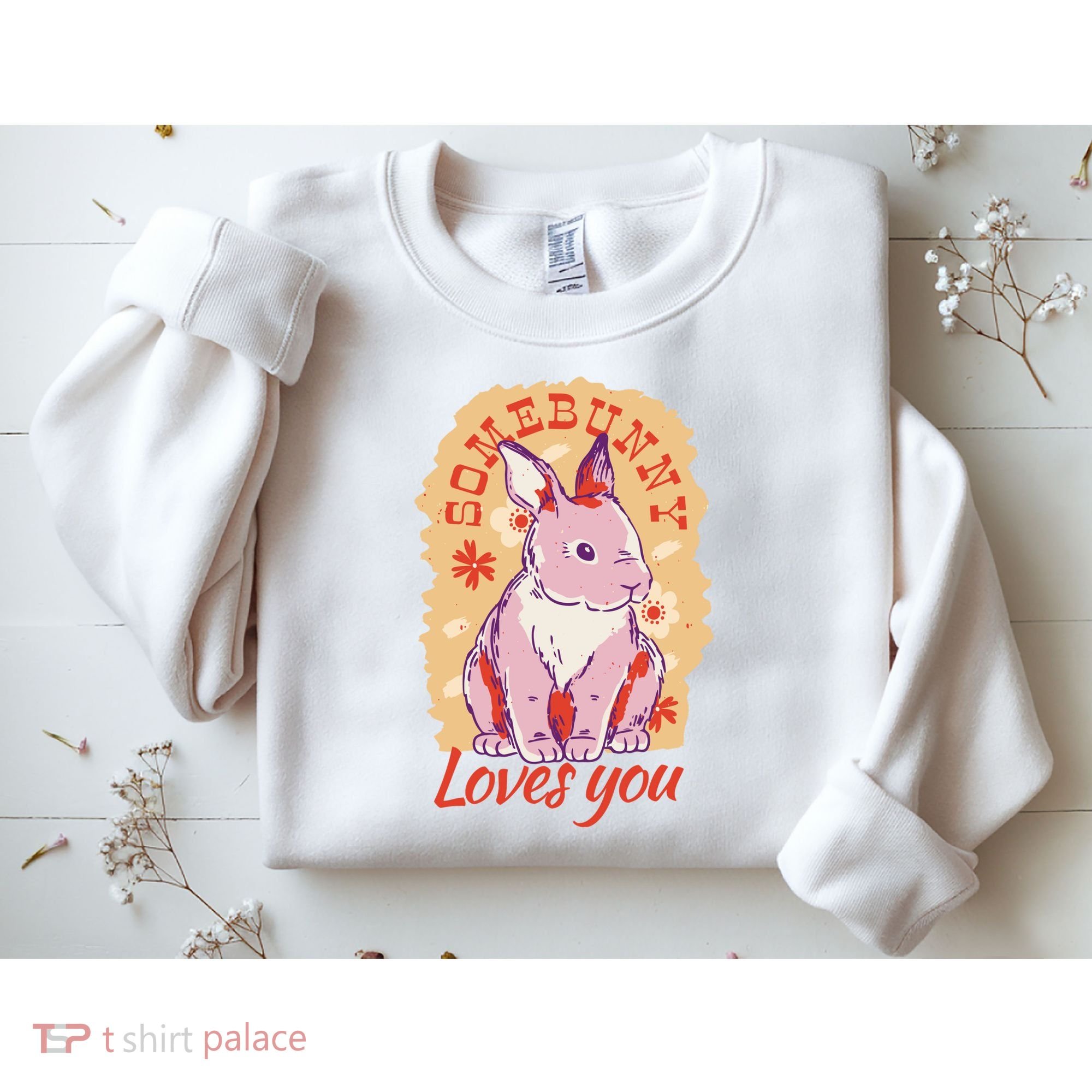 Some Bunny Loves You Cute Sweatshirt