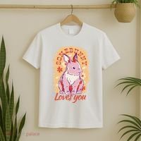 Some Bunny Loves You Cute T-Shirt thumb 2