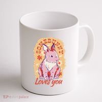 Some Bunny Loves You Cute Coffee Mug thumb 1