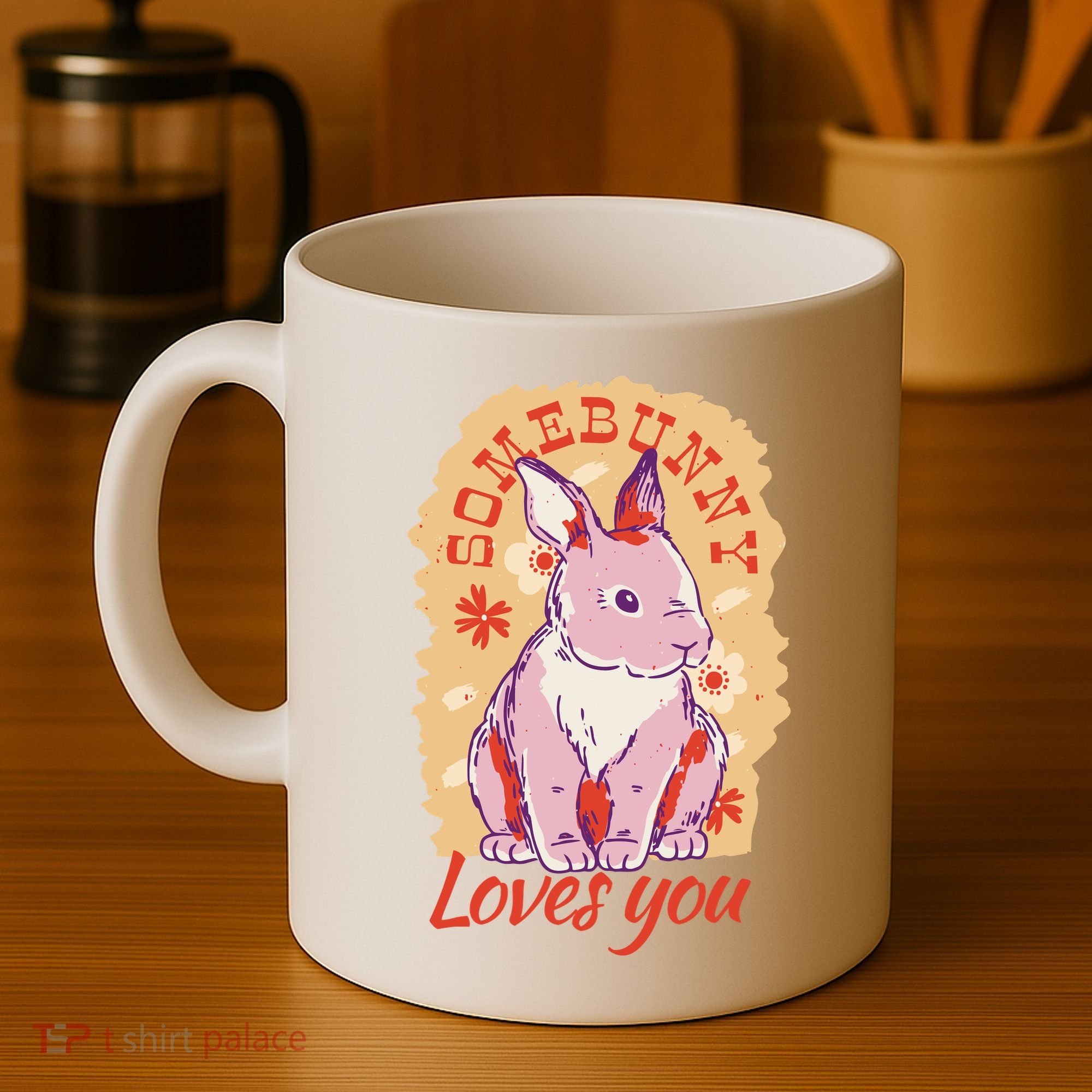 Some Bunny Loves You Cute Coffee Mug