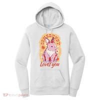 Some Bunny Loves You Cute Women's Hoodie thumb 0