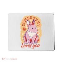 Some Bunny Loves You Cute Mousepad thumb 0