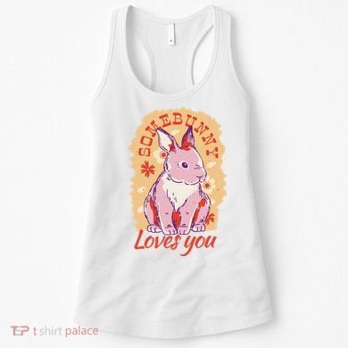 Some Bunny Loves You Cute Women's Tank Top