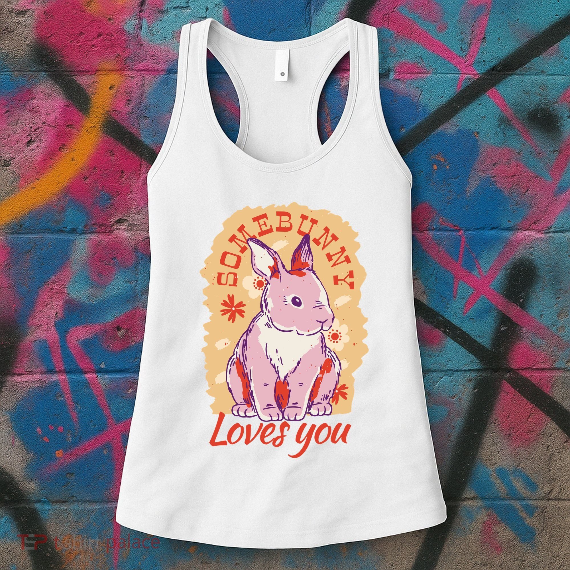 Some Bunny Loves You Cute Women's Tank Top
