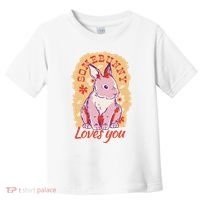 Some Bunny Loves You Cute Toddler T-Shirt thumb 0