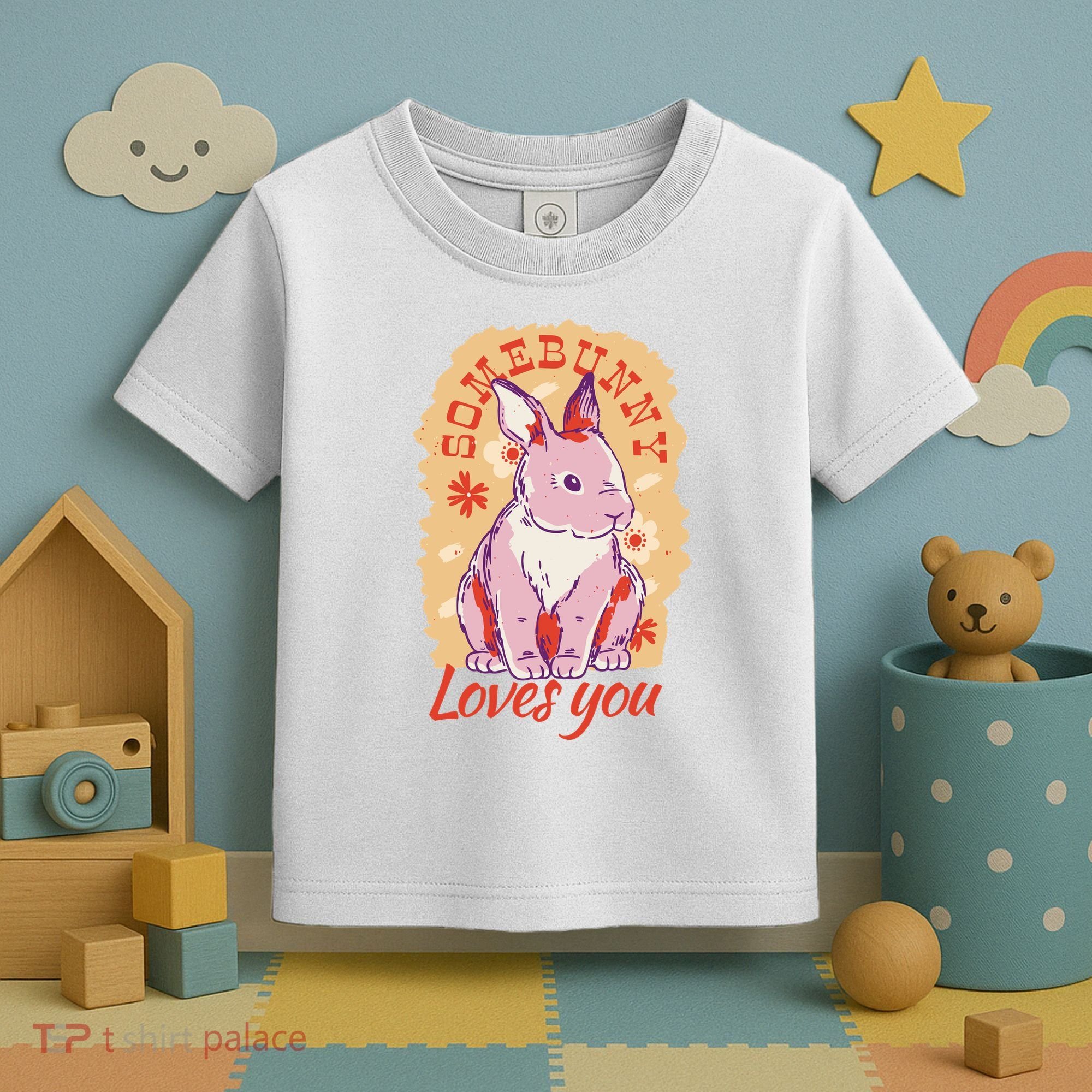Some Bunny Loves You Cute Toddler T-Shirt