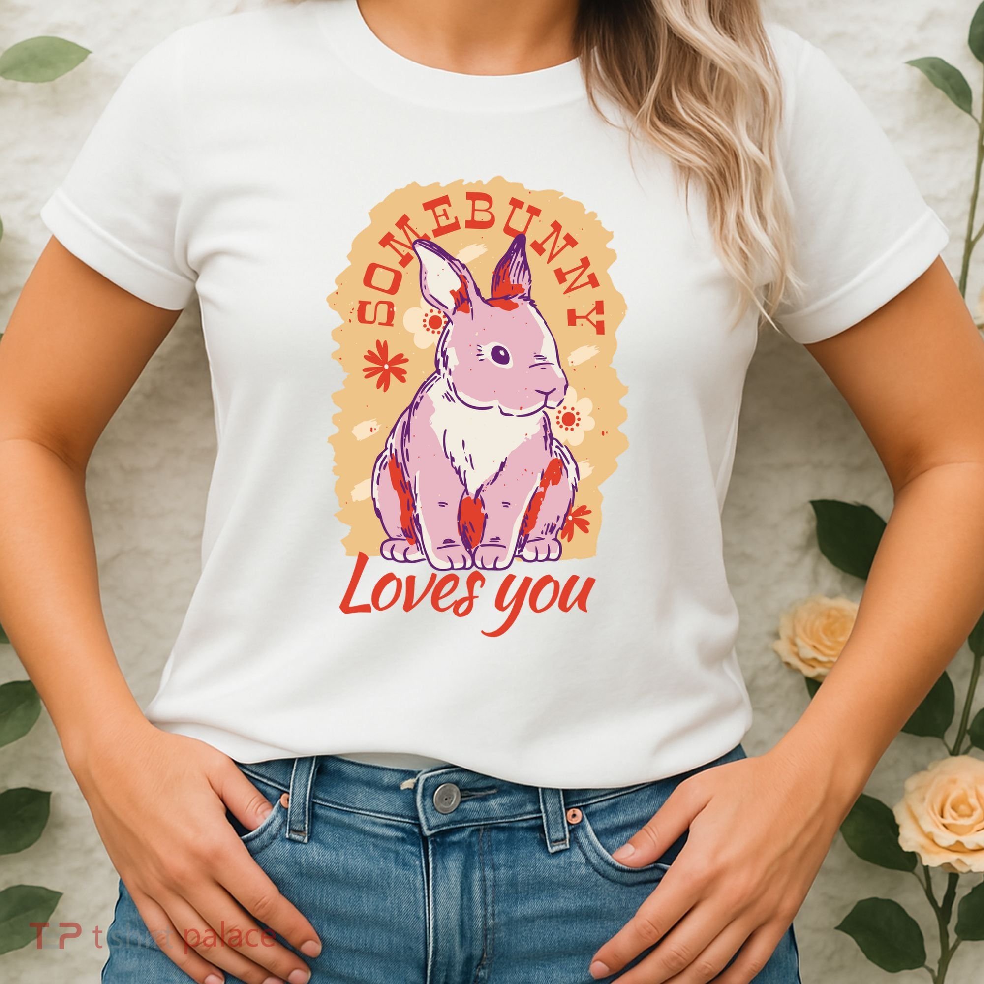 Some Bunny Loves You Cute Women's T-Shirt
