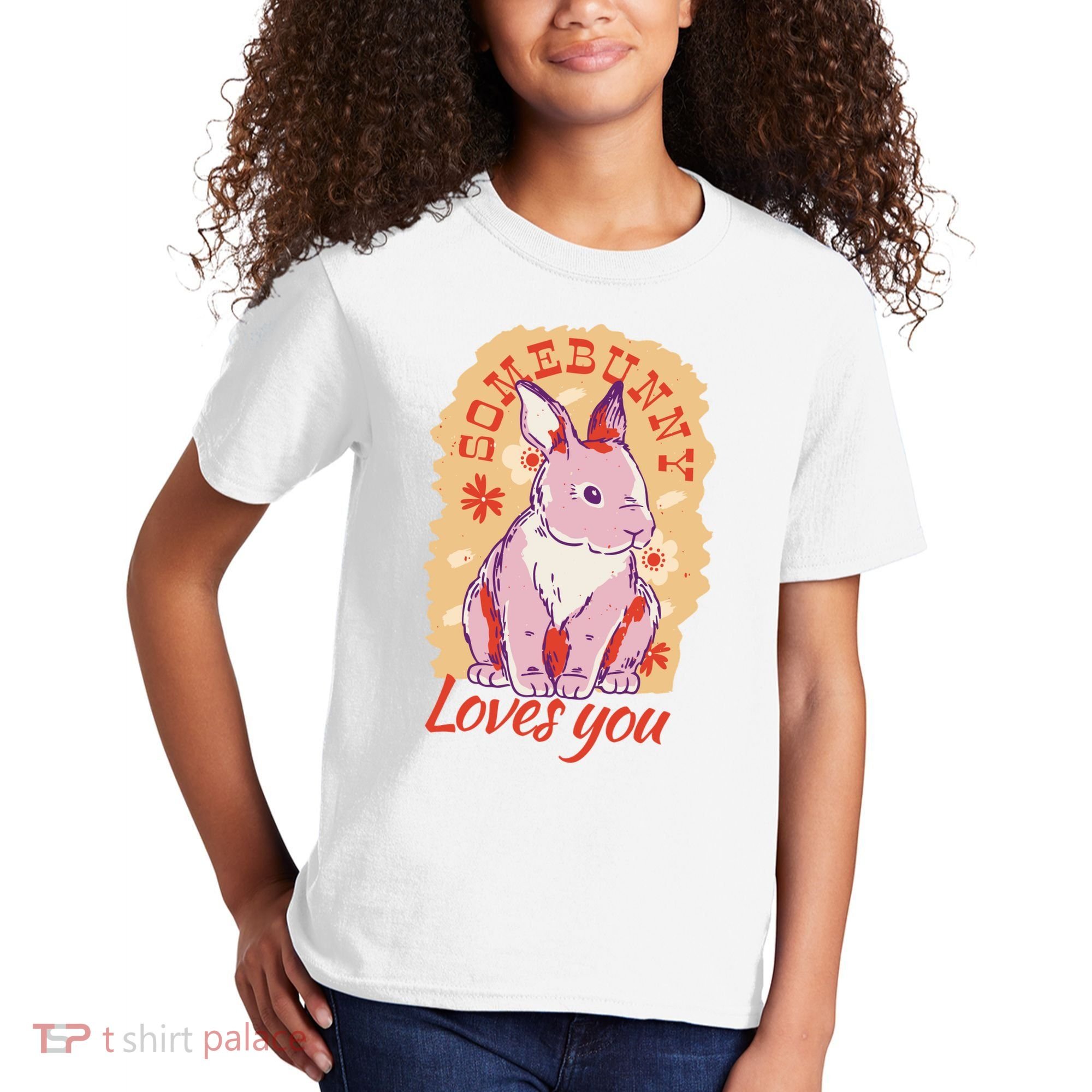 Some Bunny Loves You Cute Kids T-Shirt