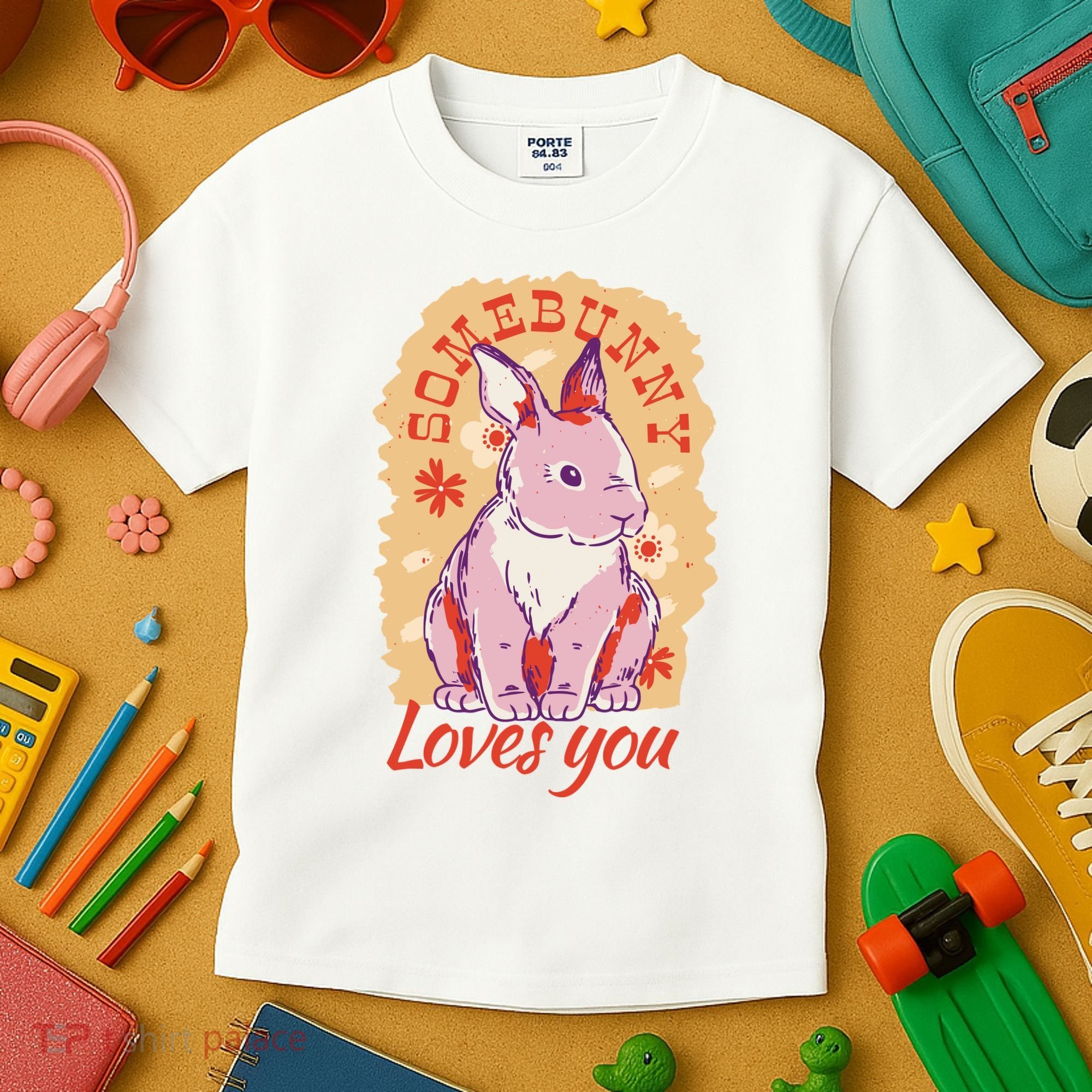 Some Bunny Loves You Cute Kids T-Shirt