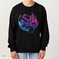 Subtle Bisexual Landscape Bisexuality Bi Ally Lgbt Pride Women's Sweatshirt thumb 0