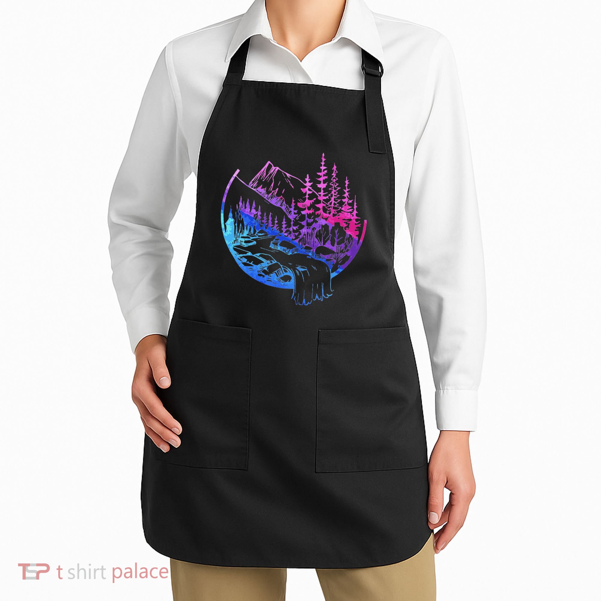 Subtle Bisexual Landscape Bisexuality Bi Ally Lgbt Pride Apron