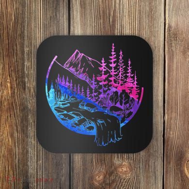 Subtle Bisexual Landscape Bisexuality Bi Ally Lgbt Pride Coaster