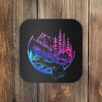 Subtle Bisexual Landscape Bisexuality Bi Ally Lgbt Pride Coaster thumb 0