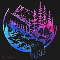 Subtle Bisexual Landscape Bisexuality Bi Ally Lgbt Pride Baby Bodysuit thumb 2