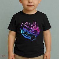 Subtle Bisexual Landscape Bisexuality Bi Ally Lgbt Pride Toddler T-Shirt thumb 2