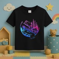 Subtle Bisexual Landscape Bisexuality Bi Ally Lgbt Pride Toddler T-Shirt thumb 3