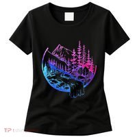 Subtle Bisexual Landscape Bisexuality Bi Ally Lgbt Pride Women's T-Shirt thumb 0