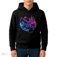 Subtle Bisexual Landscape Bisexuality Bi Ally Lgbt Pride Kids Hoodie thumb 4