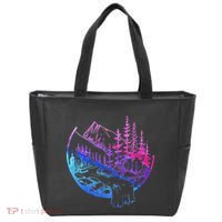 Subtle Bisexual Landscape Bisexuality Bi Ally Lgbt Pride Tote Bag thumb 0