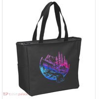 Subtle Bisexual Landscape Bisexuality Bi Ally Lgbt Pride Tote Bag thumb 2