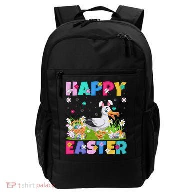 Seagull Bird Lover Happy Easter Bunny Seagull Easter Sunday Gift Backpack