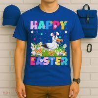 Seagull Bird Lover Happy Easter Bunny Seagull Easter Sunday Gift T-Shirt thumb 6