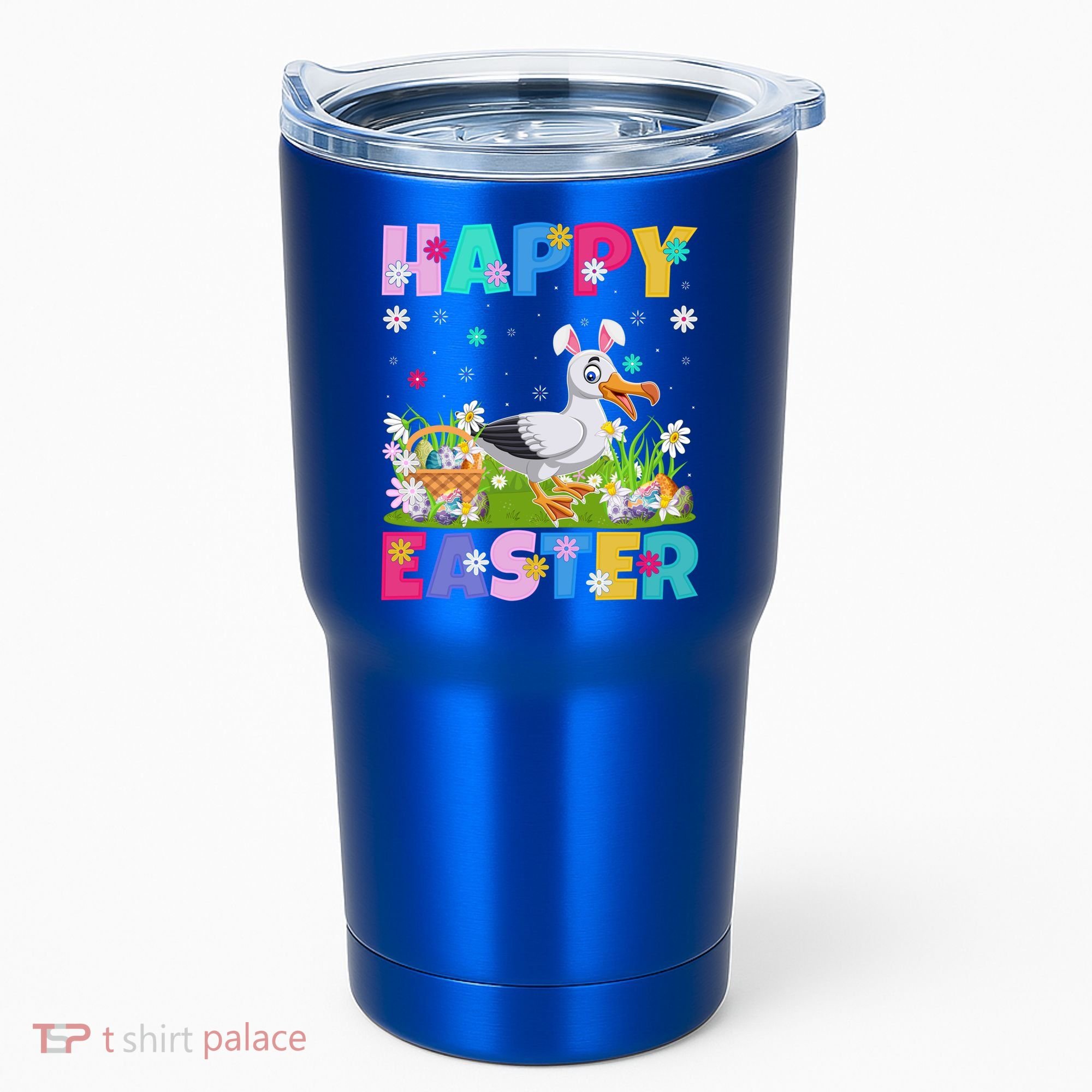 Seagull Bird Lover Happy Easter Bunny Seagull Easter Sunday Gift Tumbler