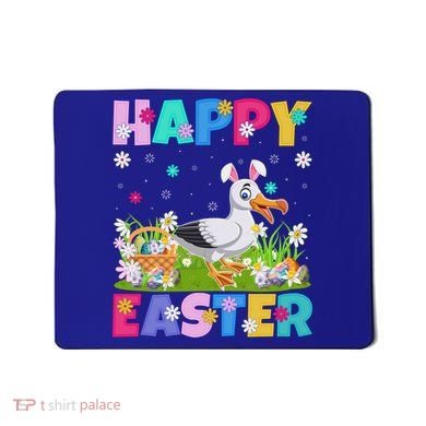 Seagull Bird Lover Happy Easter Bunny Seagull Easter Sunday Gift Mousepad