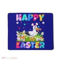 Seagull Bird Lover Happy Easter Bunny Seagull Easter Sunday Gift Mousepad thumb 0