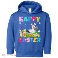 Seagull Bird Lover Happy Easter Bunny Seagull Easter Sunday Gift Toddler Hoodie thumb 0