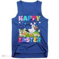 Seagull Bird Lover Happy Easter Bunny Seagull Easter Sunday Gift Tank Top thumb 0