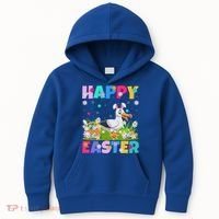 Seagull Bird Lover Happy Easter Bunny Seagull Easter Sunday Gift Kids Hoodie thumb 0