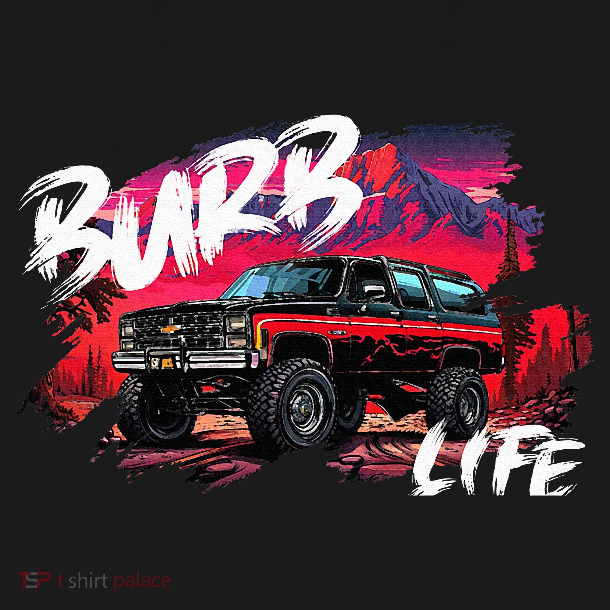 Squarebody Burb Life Truck Squarebody Suburban Women's Hoodie