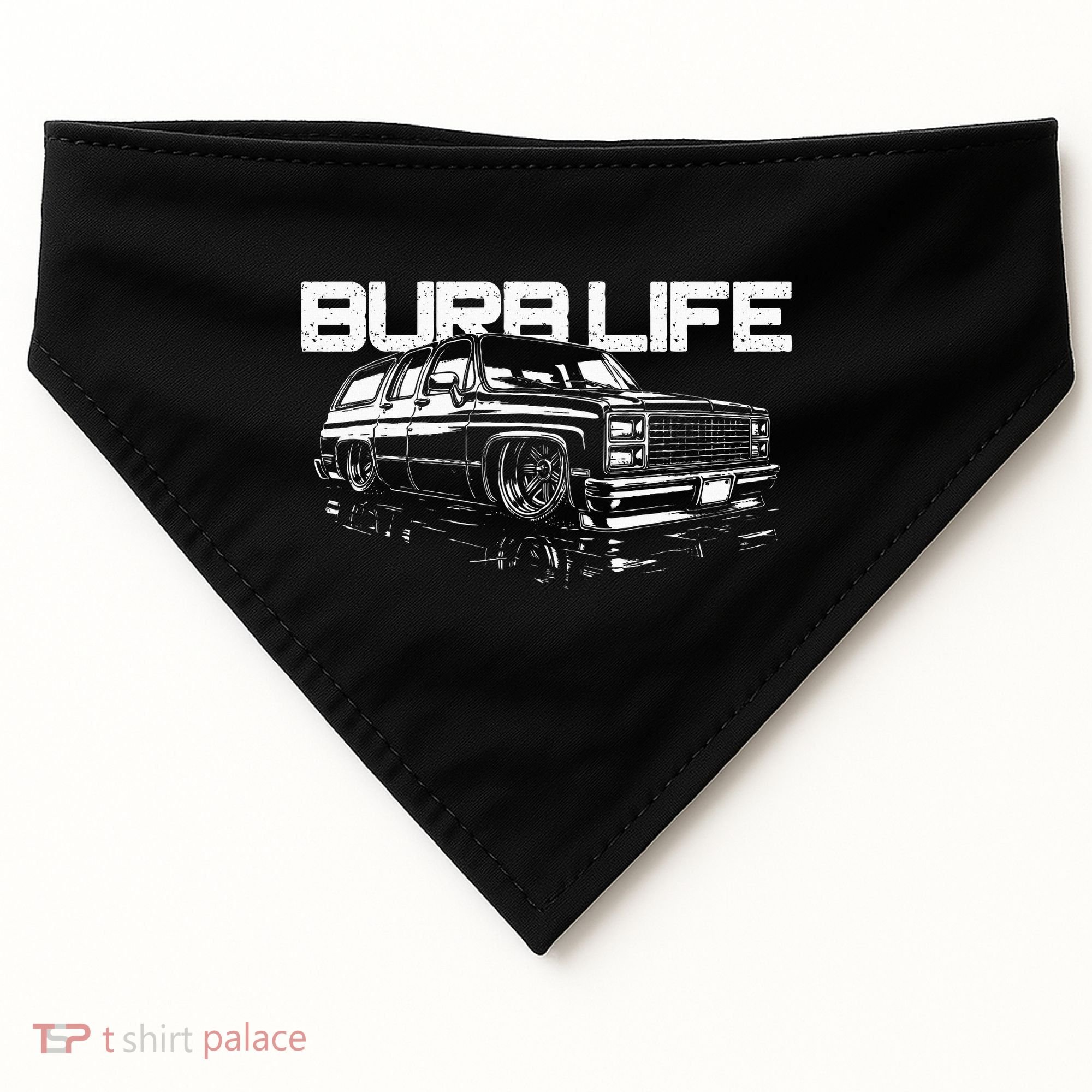 Squarebody Burb Life Truck Squarebody Suburban USA-Made Doggie Bandana