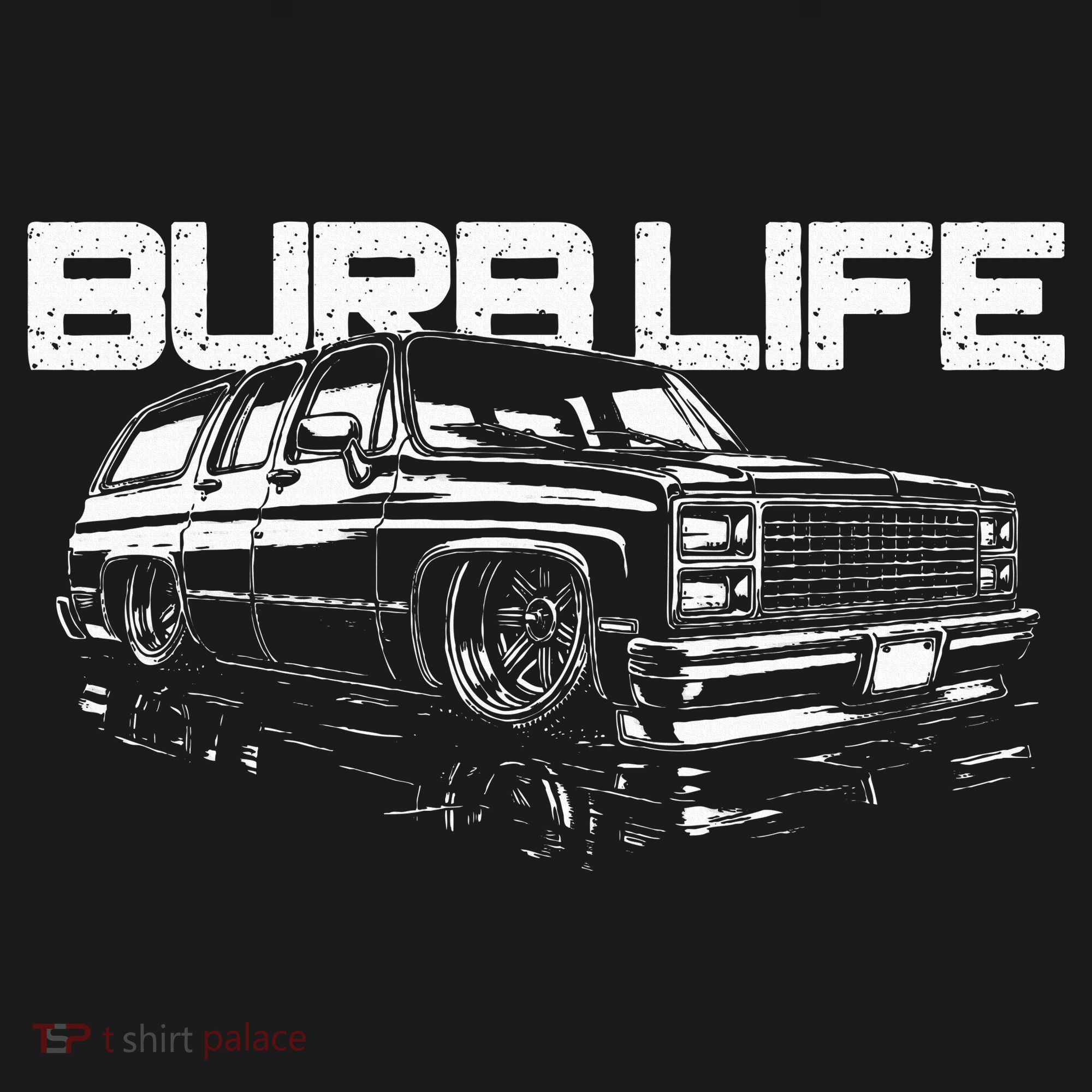 Squarebody Burb Life Truck Squarebody Suburban T-Shirt