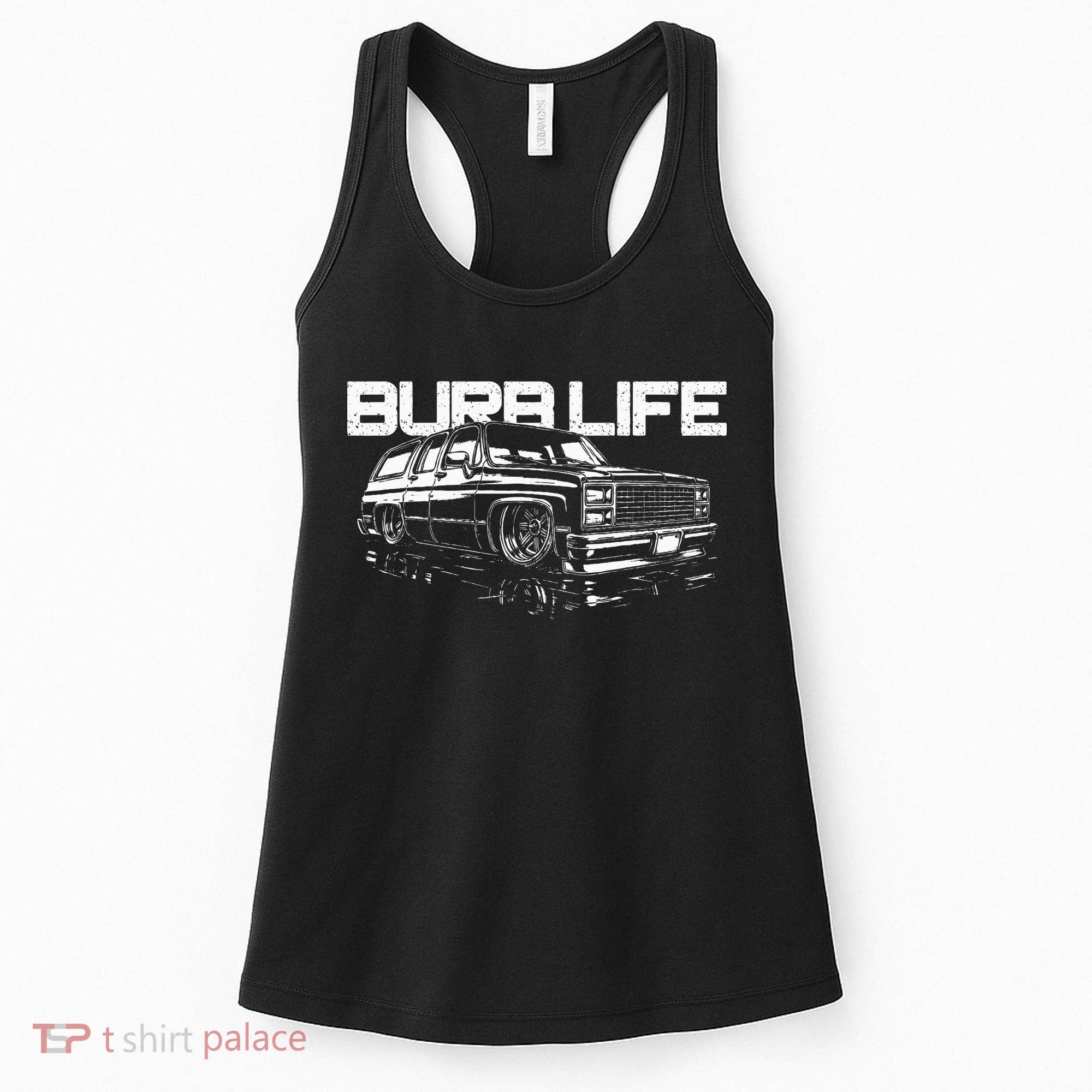 Squarebody Burb Life Truck Squarebody Suburban Women's Tank Top