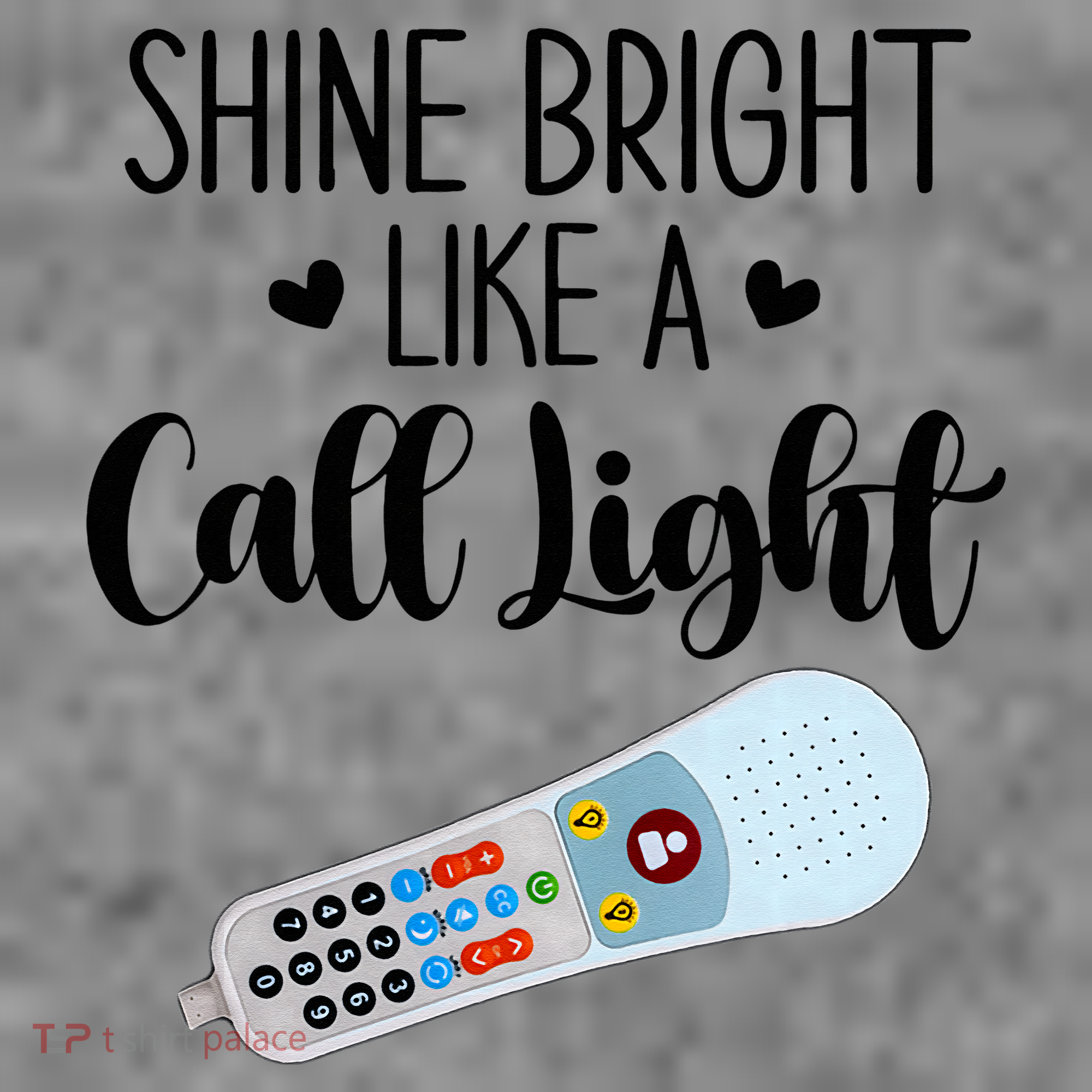 Shines Bright Like Call Light Funny Nurse Aide ER ICU Nurse Toddler Hoodie
