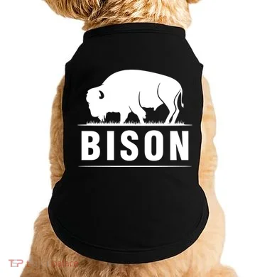 Simple Bison Logo Doggie Tank