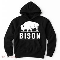 Simple Bison Logo Hoodie thumb 0