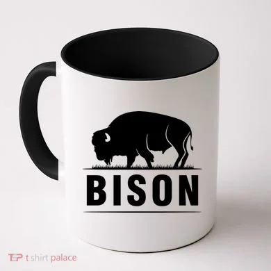 Simple Bison Logo Coffee Mug