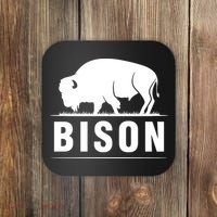 Simple Bison Logo Coaster thumb 0