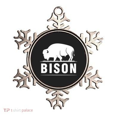 Simple Bison Logo Ornament
