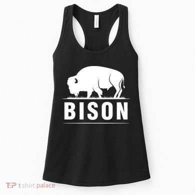 Simple Bison Logo Women's Tank Top