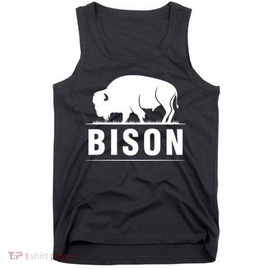 Simple Bison Logo Tank Top