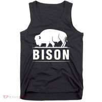 Simple Bison Logo Tank Top thumb 0