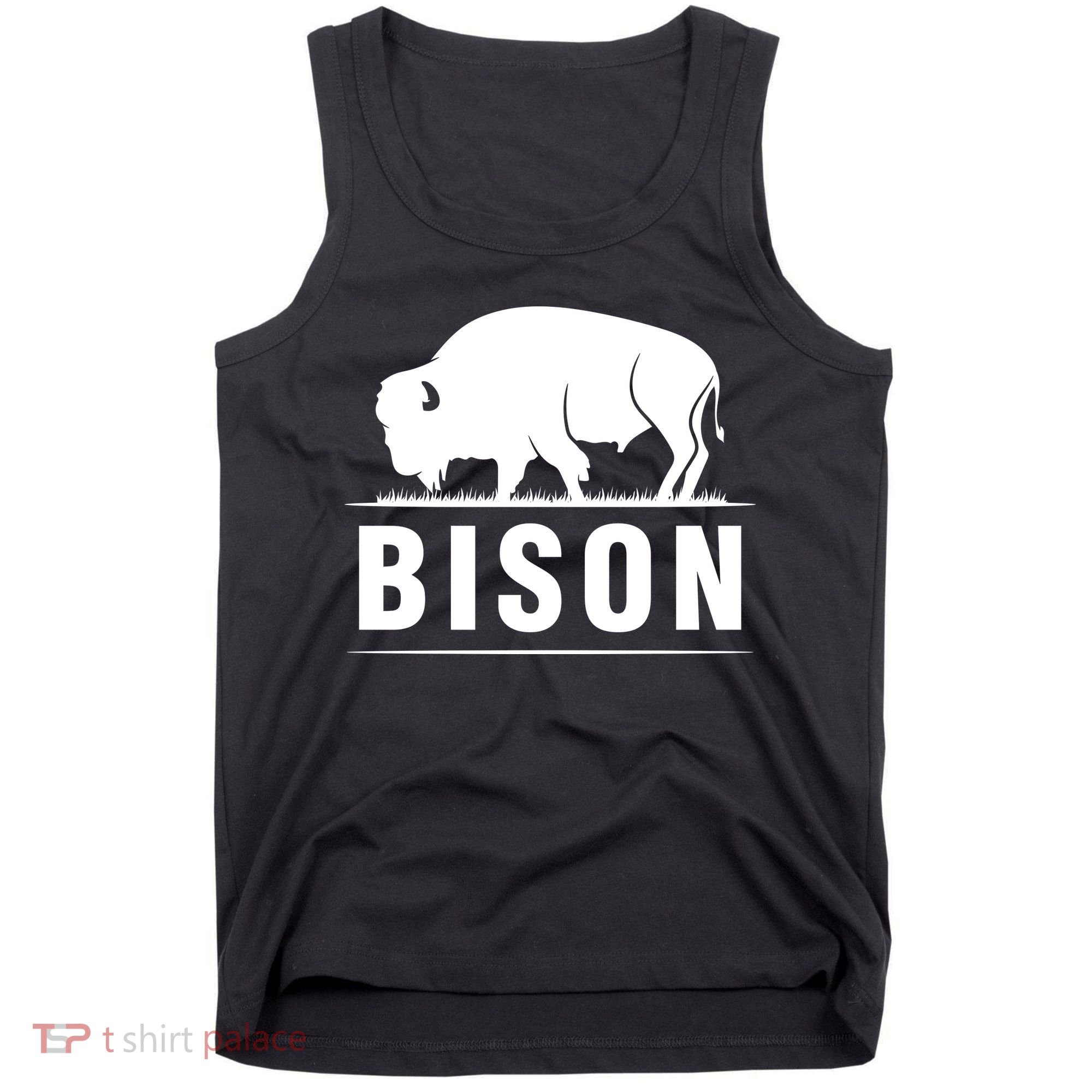 Simple Bison Logo Tank Top