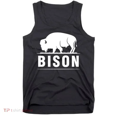 Simple Bison Logo Tank Top