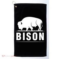 Simple Bison Logo Golf Towel thumb 0