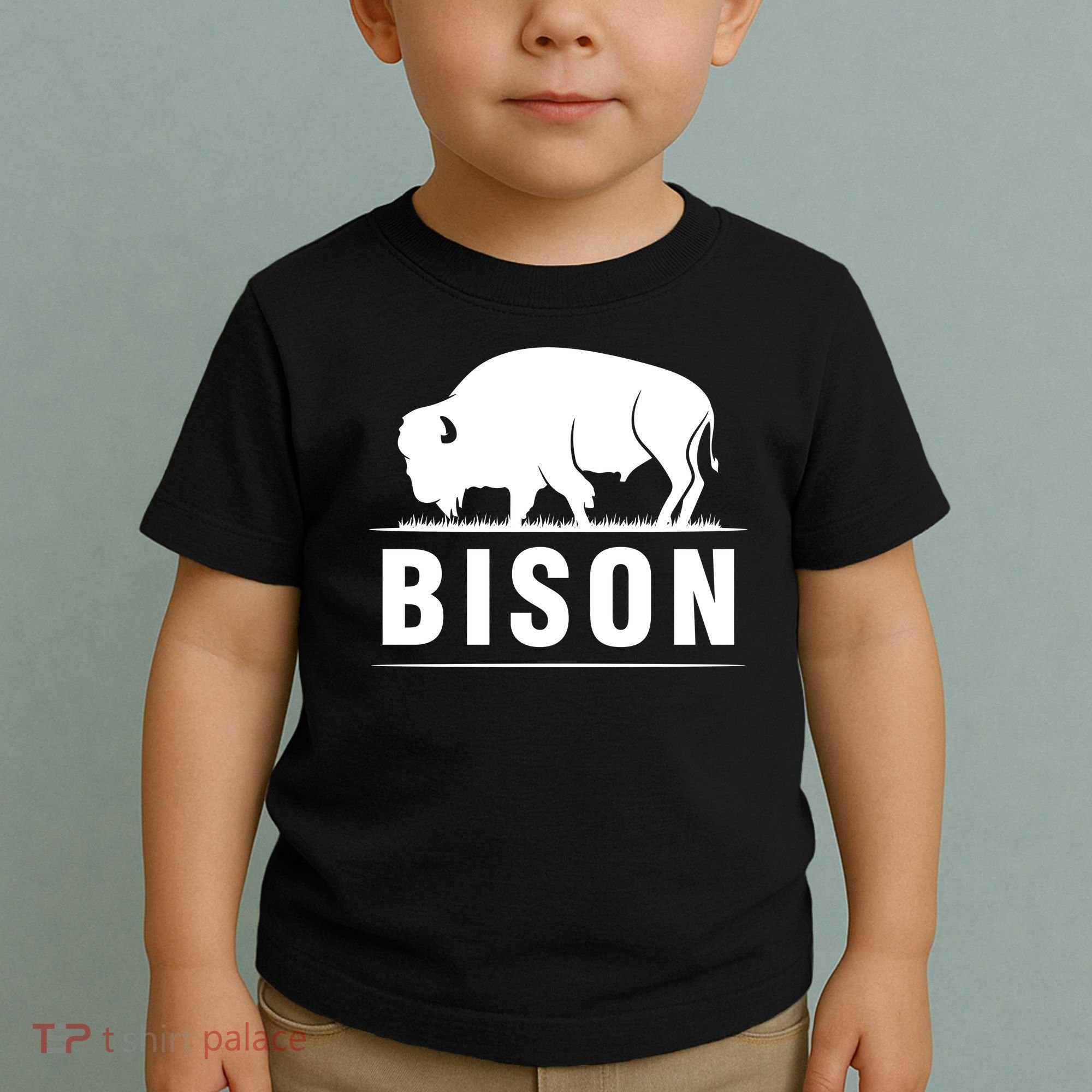 Simple Bison Logo Toddler T-Shirt